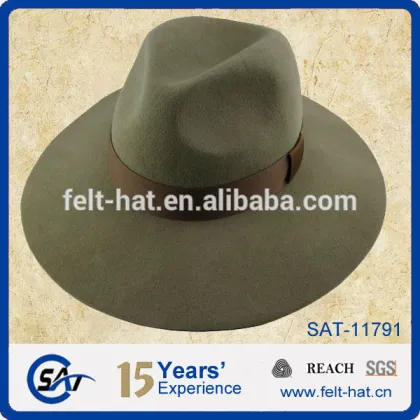 classic pure wool felt gent winter hat