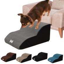 Dog Stairs Ladder high-density sponge Pet Stairs Step Dog Ramp Sofa Bed Ladder for Dogs Cats