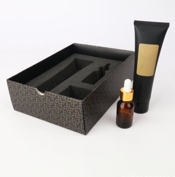 Custom Design coated Paper Drawer Cosmetic Box