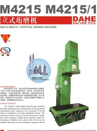 Semi-automatic Vertical Honing Machine