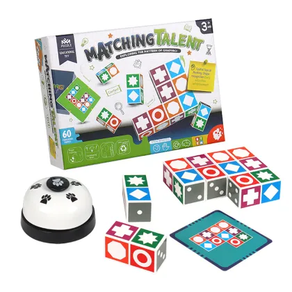 Interactive Wooden Puzzle Game: Fostering Creative, Logical Thinking & Education in Children
