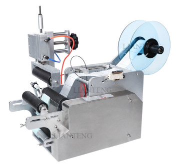 LT-80 Halbautomatische pneumatische Etikettierungsmaschine für Metall-, Kunststoff- und Glasflaschen