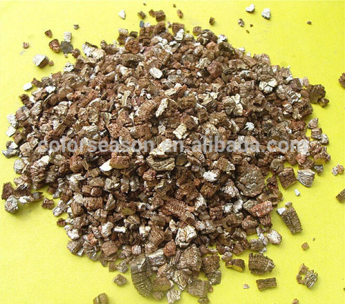 Expanded vermiculite (golden and sliver)