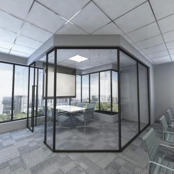 pdlc smart glass for privacy tempered laminated glass