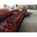 Roll forming rolling steel c channel making machine