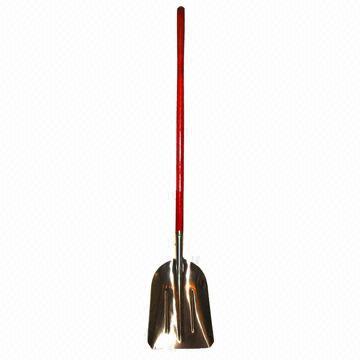 Steel Scoop with Fiberglass Handle and Square Point