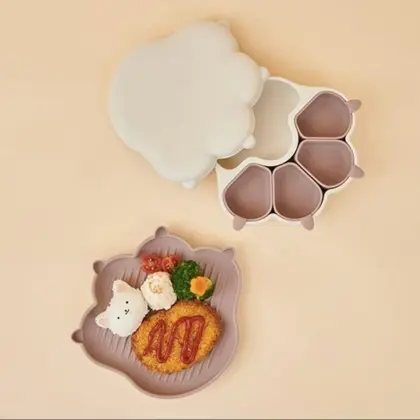 Adorable Cat Paw Shaped Kids' Plate