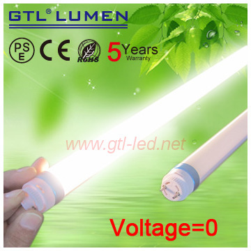 Warm light 3000K T8 tube light 1200mm high lumen 3014 SMD