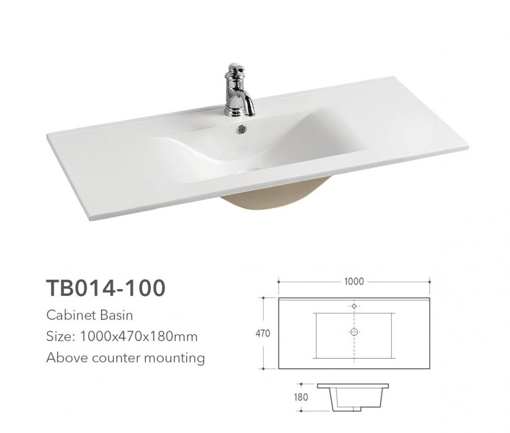 Tb014 100 Cabinet Basin