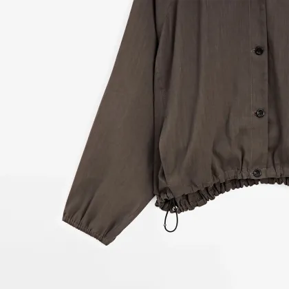 Women's casual versatile commuting style windbreaker jacket