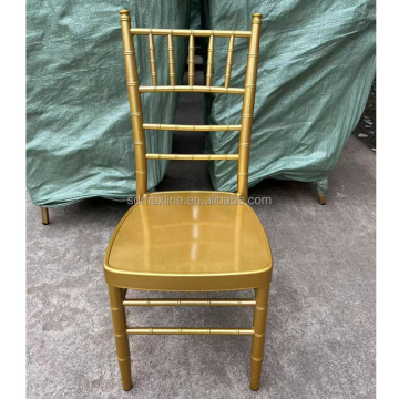 Luxury Commercial Banquet Event Decor - Stackable Tiffany Chiavari Wedding Chairs