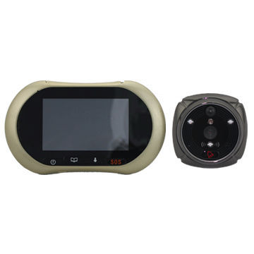 Multifunction home automation WiFi based door eye camera with CE and RoHS certificates
