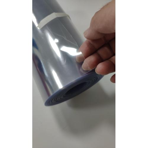 Filme PVC de acabamento brilhante para empacotamento de bolhas farmacêuticas