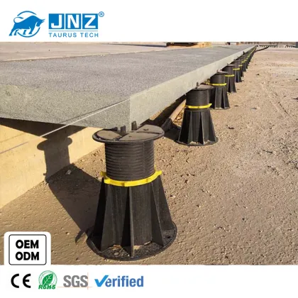 raised floor plastic adjustable pedestal wood deck support