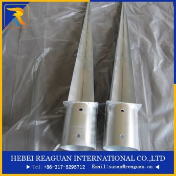 Deep Foundation Round Shaft Helical Screw Piles