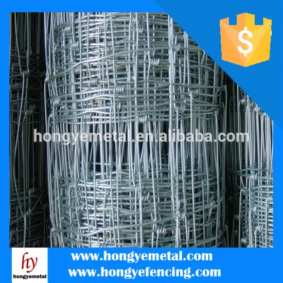 Steel Wire Galvanized Ranch Style Fence For Cattle