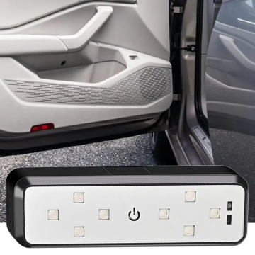 Wireless LED Car Door Safety Lights with 7 Color Projection for Anti-Collision