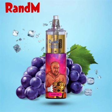 Randm Tornado 10000 Vapes descartáveis ​​Plástico inoxidável