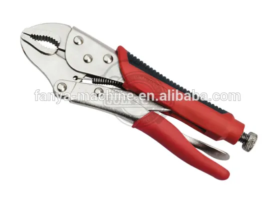 JL2101 Carbon Steel Curve Jaw Lock Grip Plier/Lock Wrench Pliers