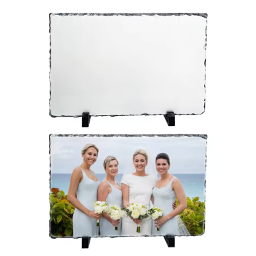 Wholesale Custom Logo Sublimation Rock Slate Blanks - 20x30 cm Rectangle Polished Slates