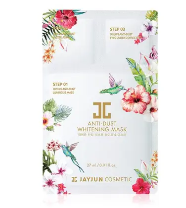 Free Shipping: Authentic Korean JAYJUN 3-Step Pollution-Proof Luminous Whitening Sheet Face Mask (10EA)