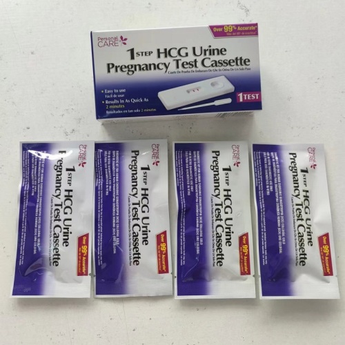 Один шаг быстрый тест HCG Fertility Cassetette Export OEM с FDA ISO13485