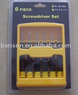 6pc Screwdriver bit set(BS1162)