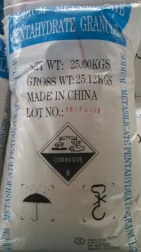 Chemical Auxiliary Agent Sodium Metasilicate Pentahydrate