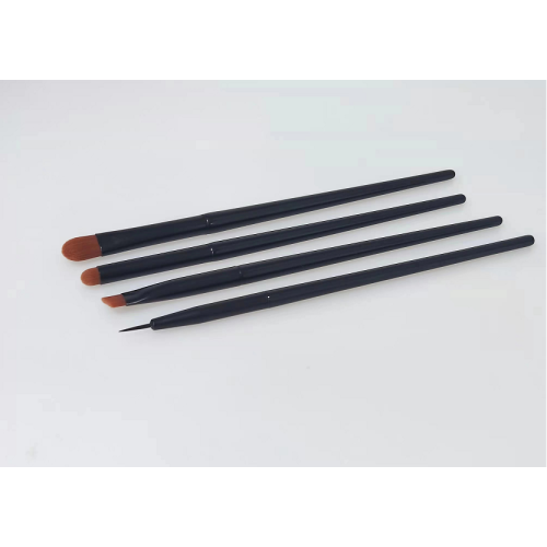 2022 Bagong Itim na katangi -tanging mata at kilay brush makeup brush set 4pcs