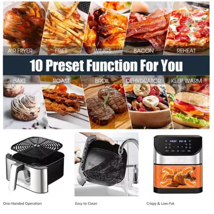 Top Air Fryer Suppliers and Products: Junwei ZG-96-TP, AirFryer Fyer, Smart Electric Friteuse, Hamilton Beach, Chicken Restaurant Grade, Square Air Fryer