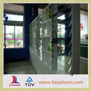 aluminum frame glass roller window blind