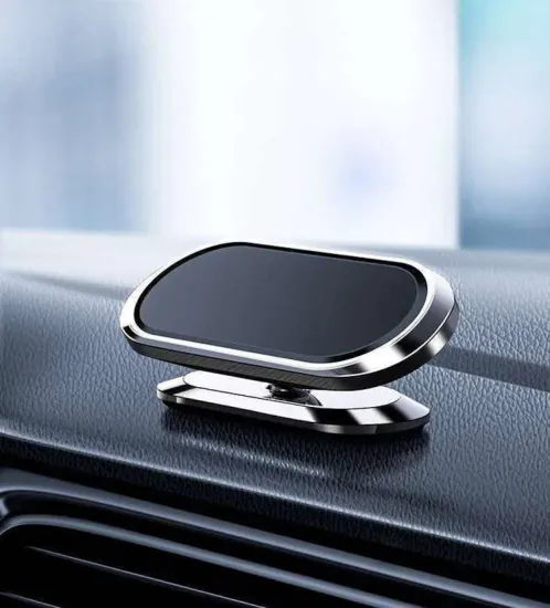 Universal Aluminum Magnetic Car Phone Holder with Custom Logo