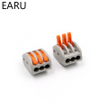 Type 222-412/413 PCT212/213 5pcs 415 PCT-215 Universal Compact Wire Wiring Connector Terminal Block 214 218 SPL-3/2