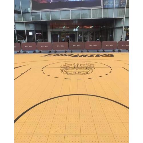 SES Elastic Modular Court Tile Sports Surface para basquete