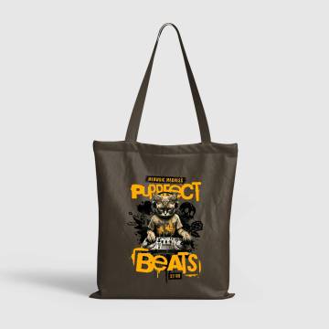 DJ Kitty Grooves Tote Bag