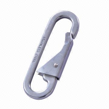 Stainless steel closed end chain snap, measures 6mm