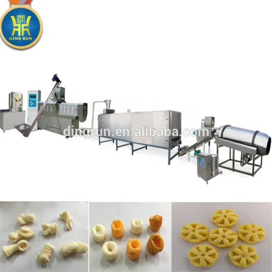 India food Snack Application cheetos ball /chips food making machine