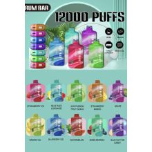 ई-सिगरेट रम बार डिस्पोजेबल vape 12000 पफ्स