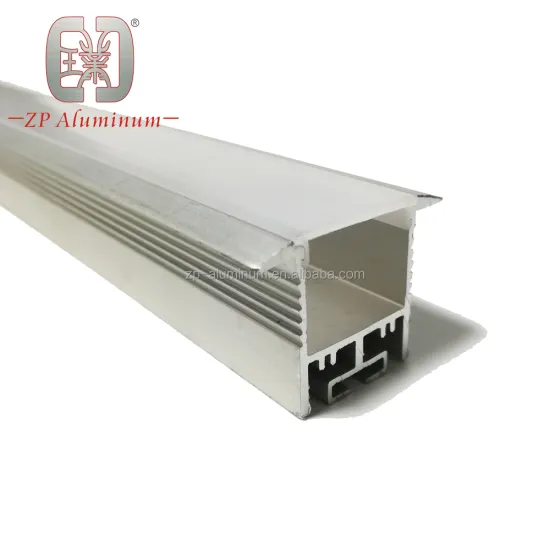 Fabric Lightbox Aluminum Profile, Recessed Aluminum Frame with Diffuser and Heat Sink: Lighting Solutions for Enhanced Illumination and Thermal Management