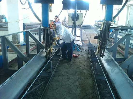 Two Welding Heads H-Beam/I-Beam/T-Beam Welding Machine