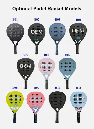 Premium Carbon Fiber Paddle Tennis Rackets