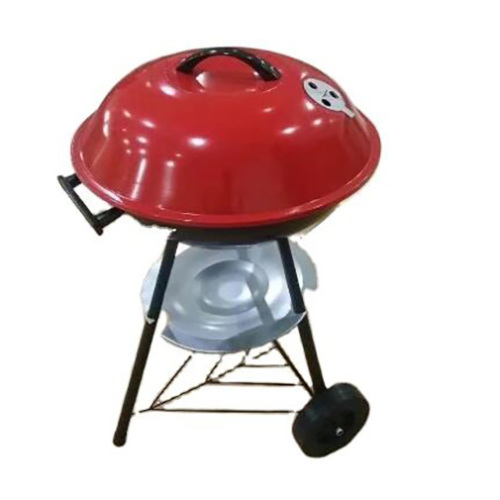 Perokok Grill Kettle Grill Arang Barbeku Popular dengan Pemegang