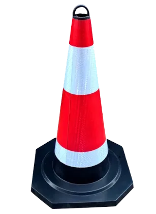Rubber Road Cone with Lifting Ring - Traffic Warning Products