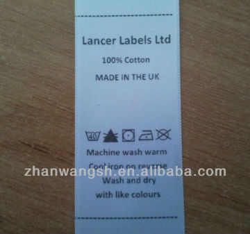 labels for apparel, labels for clothes, labels for clothing