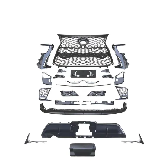Factory Promotion Grille Chrome PP ABS Bumper Kit for Lexus LX600 2022