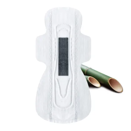 Natural organic bamboo & Charcoal Period Pads