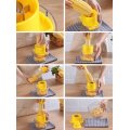 Corn Stripper With Measuring Cup And Grater
