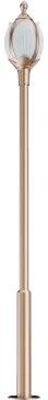 3-5m Lotus Champagne Gold Efficient Garden Street Light