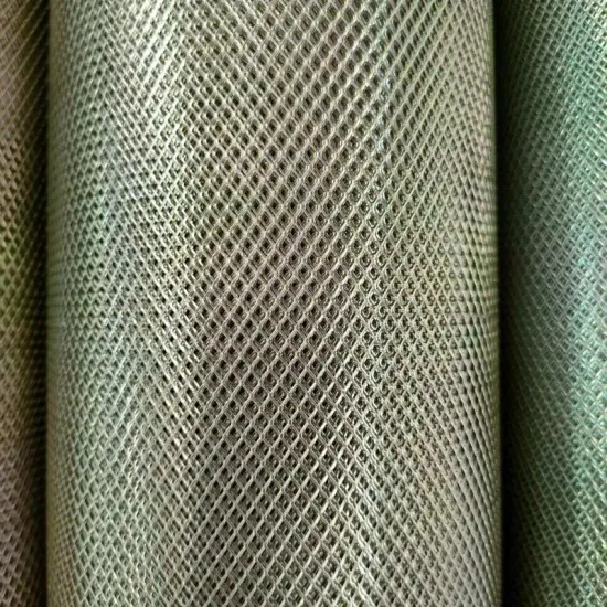 Powder Coated Diamond Expanded Steel Mesh