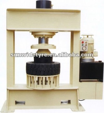 Solid tyre press machine